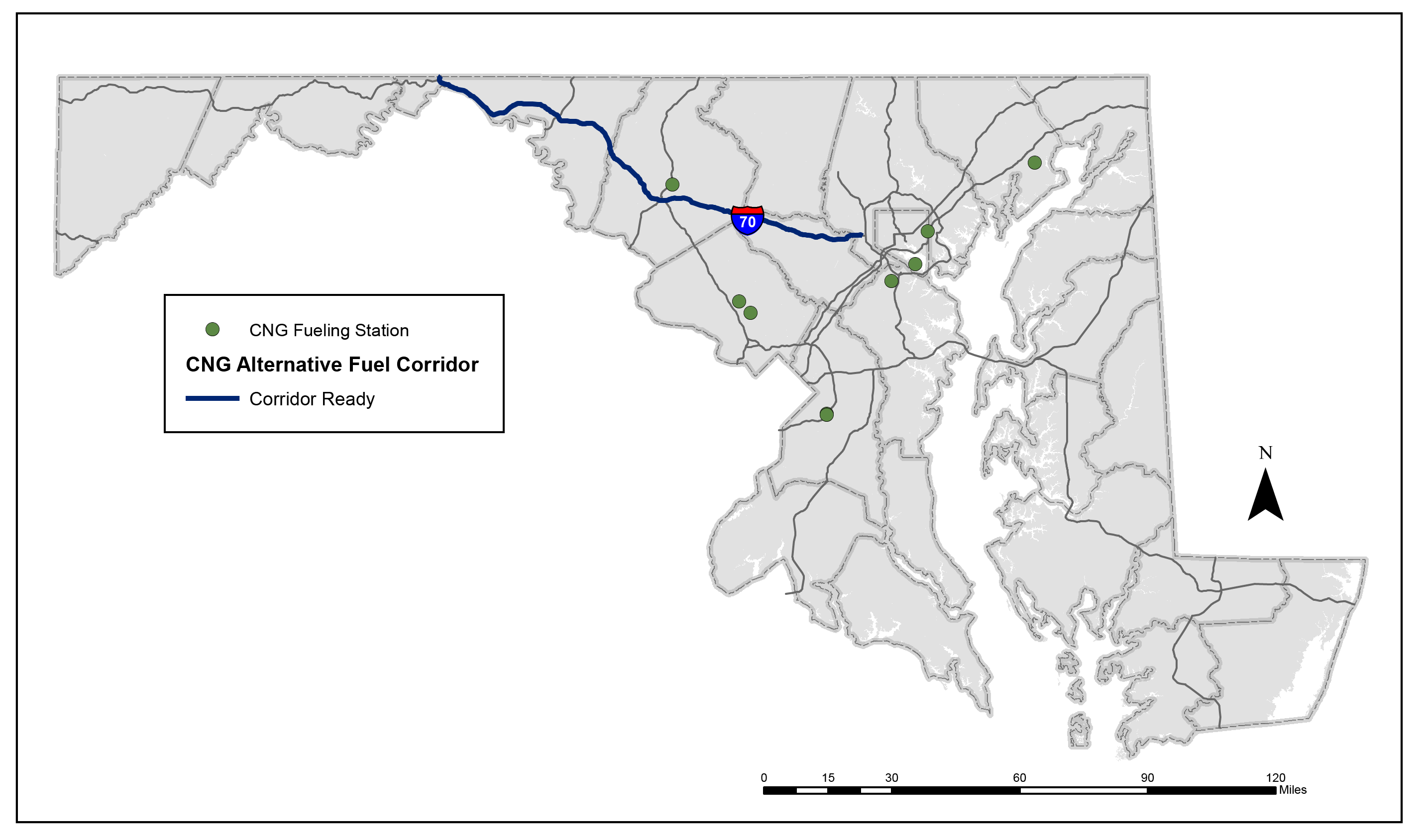 CNG Infrastructure Map