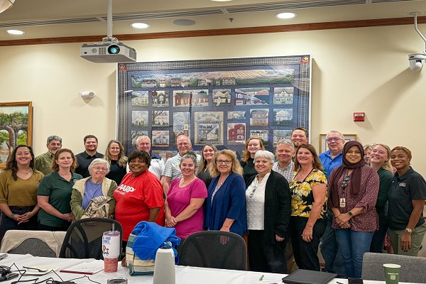 Picture of people in an office