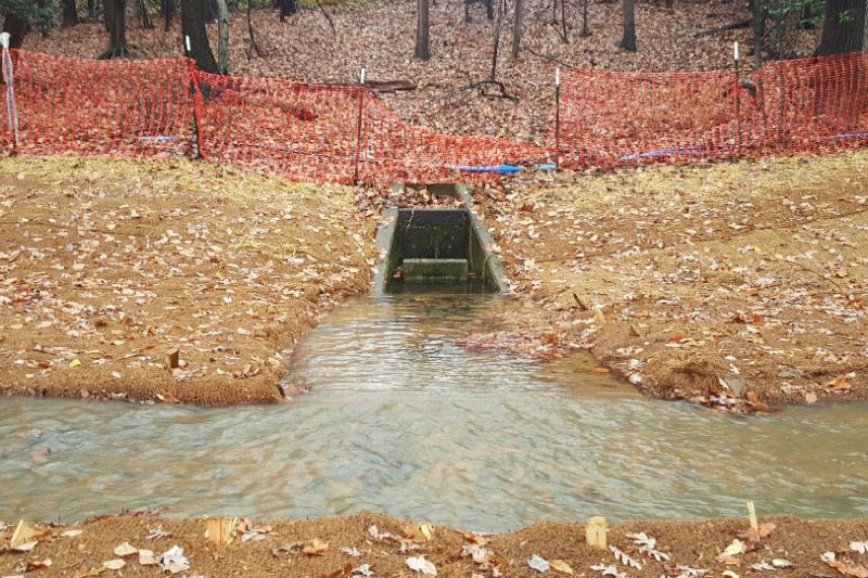 MDOT SHA stormwater runoff project