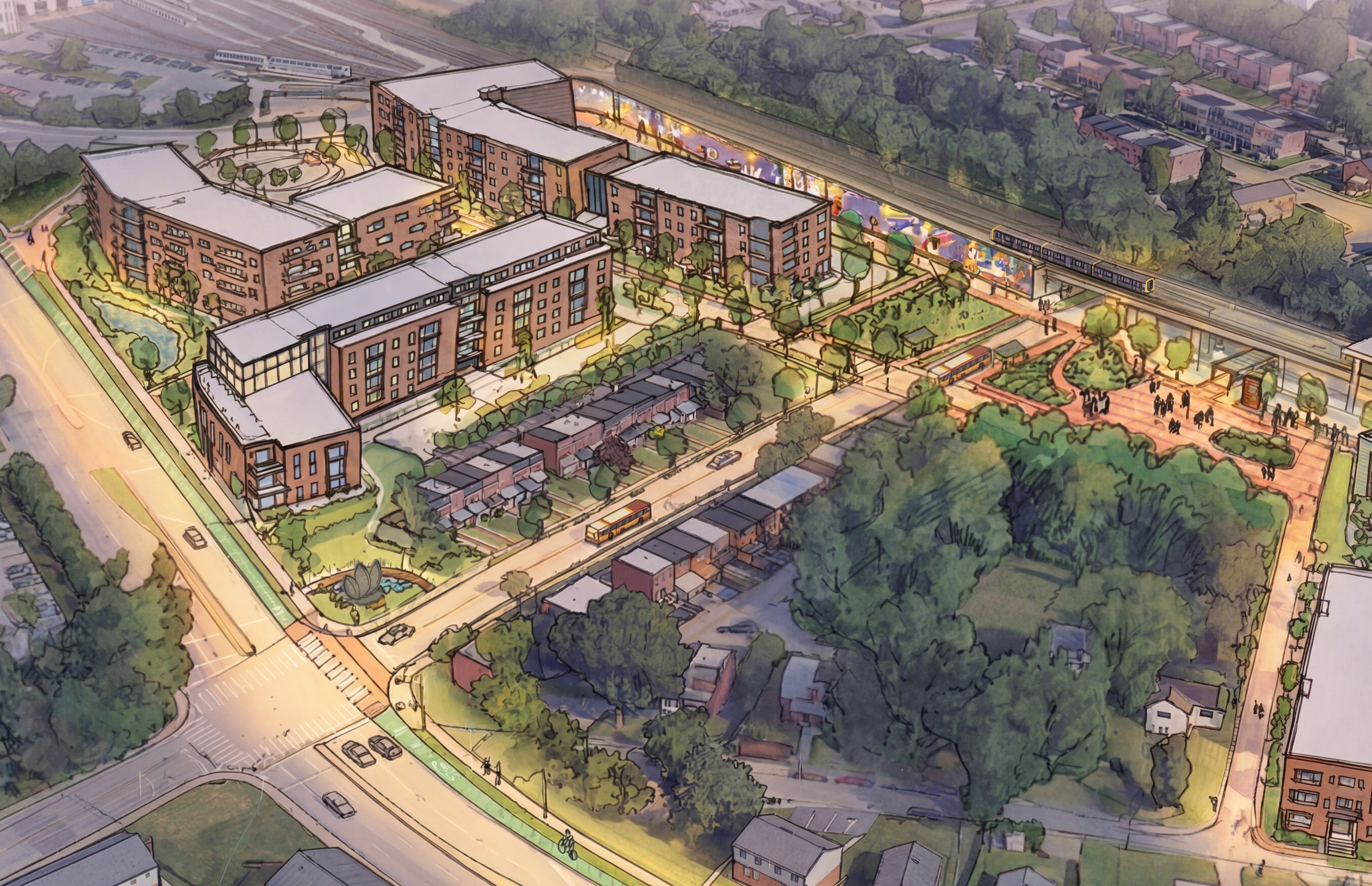 Rogers Avenue Metro Station